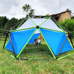 2.50 Meter Kletterkuppel f&uuml;r Kinder + 2 Zubeh&ouml;r