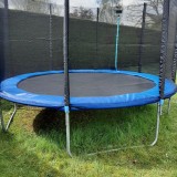 Sicherheitsnetz mit Hüllen für Trampolin Ø 366