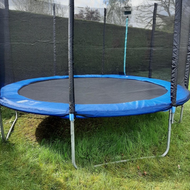 Sicherheitsnetz mit Hüllen für Trampolin Ø 366