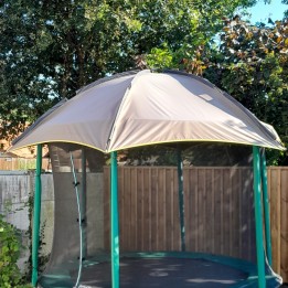 Sonnendach für runde Gartentrampoline 360