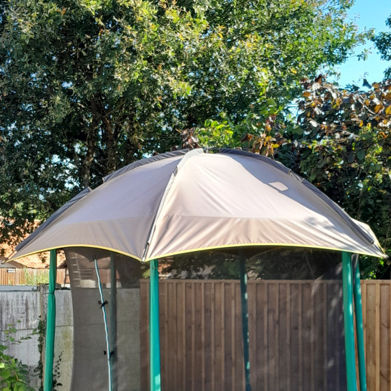 Sonnendach für runde Gartentrampoline 300