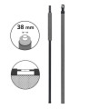 Ganzer Pfosten Ø38 mm für Netze mit Fiberglasbögen für Trampolin 360 oder mehr  Ganzer Pfosten Ø38 mm für Netze mit Fiberglasbögen für Trampolin 360 oder mehr