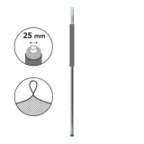Unteres Randpfostenteil Ø25 mm für Trampolin 366 oder mehr