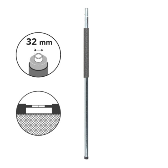 Unteres Randpfostenteil Ø32mm für Trampolin 250