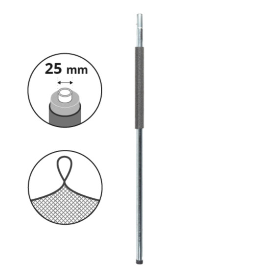 Unterer Pfosten Ø25mm für Trampolin Access 250