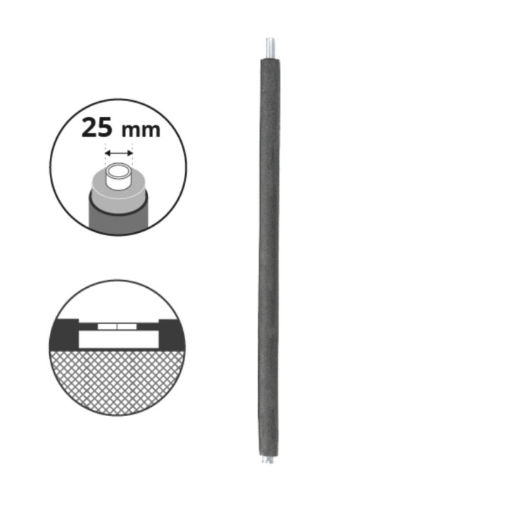 Montant inférieur Ø25mm pour filet 244