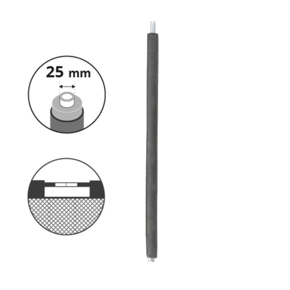 Unterer Pfosten Ø25mm für Trampolinnetz Start'Up 300