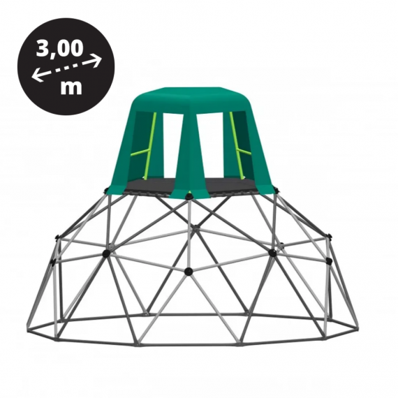 Hütte für 3,00 Meter Kletterkuppel