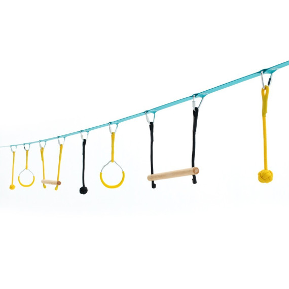 Ninja Parcours + Slackline Ninja Parcours + Slackline