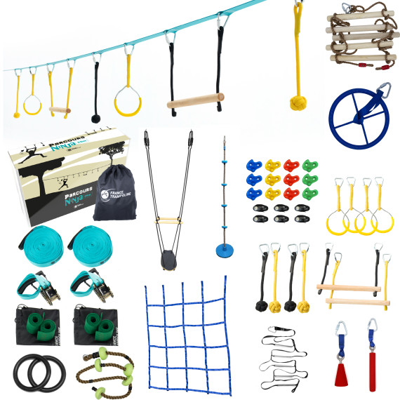 Ninja Parcours GIGA MAX - 15m Ninja Parcours GIGA MAX - 15m