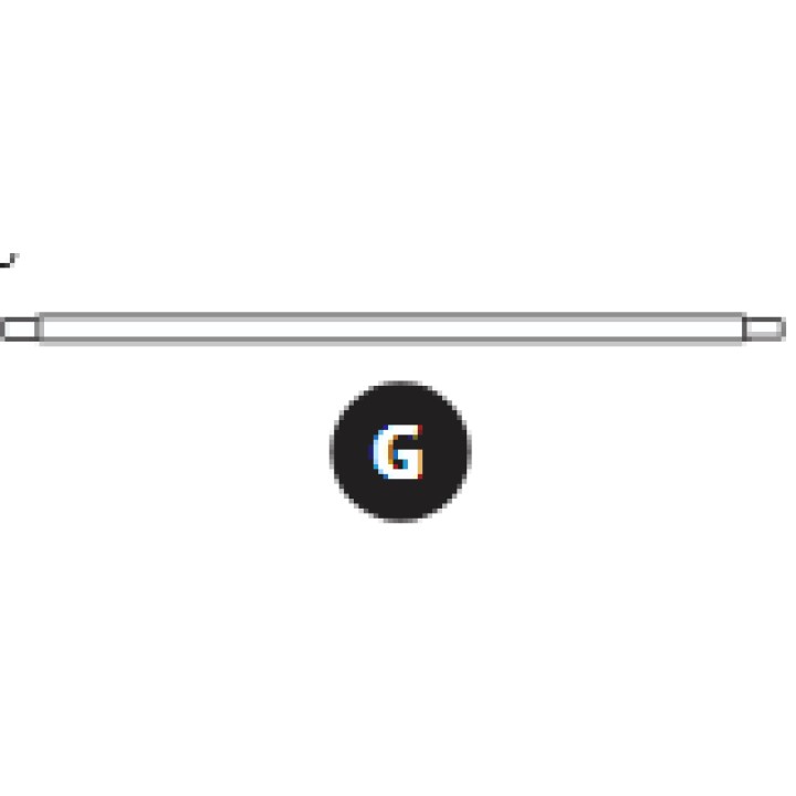 Rahmenstange Ovalie 490 – 48/42mm Teil G