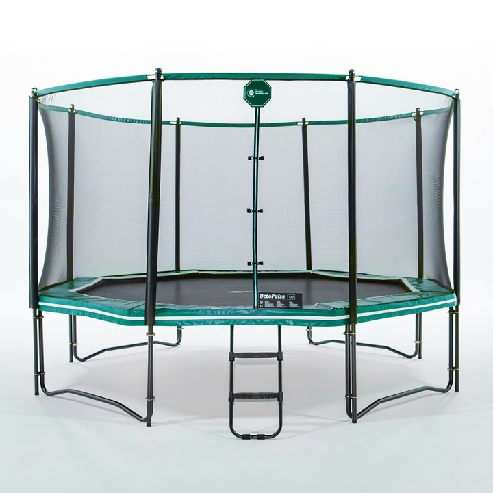 Octopulse 430 Trampolin - Pack XXL - Grün