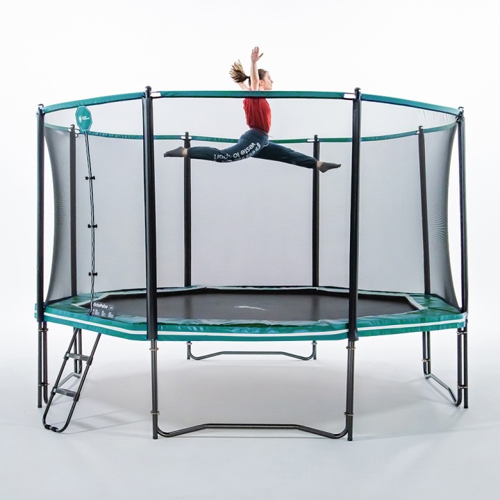 Octopulse 430 Trampolin - Pack XXL - Grün