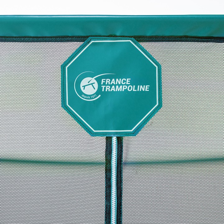 Premium Sicherheitsnetz mit Randpfosten für Octopulse 390  - grünes