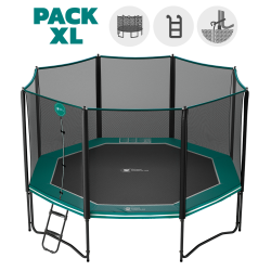 Octopulse 430 Trampolin - Pack XL - Grün