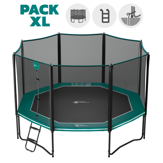 Octopulse 430 Trampolin - Pack XL - Grün Octopulse 430 Trampolin - Pack XL - Grün