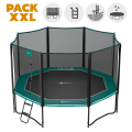 Octopulse 430 Trampolin - Pack XXL - Grün Octopulse 430 Trampolin - Pack XXL - Grün