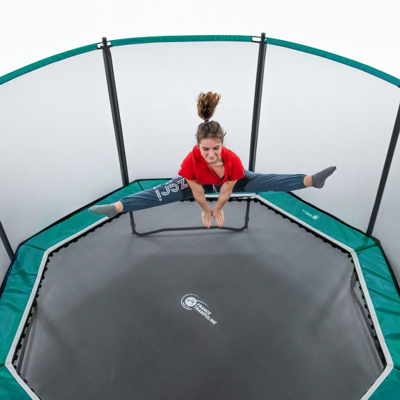Octopulse 390 Trampolin - Pack XL - Grün