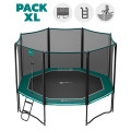 Octopulse 390 Trampolin - Pack XL - Grün