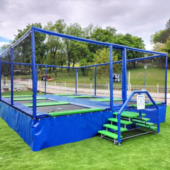 Aero 365 Trampolinreihen - Rechteckig