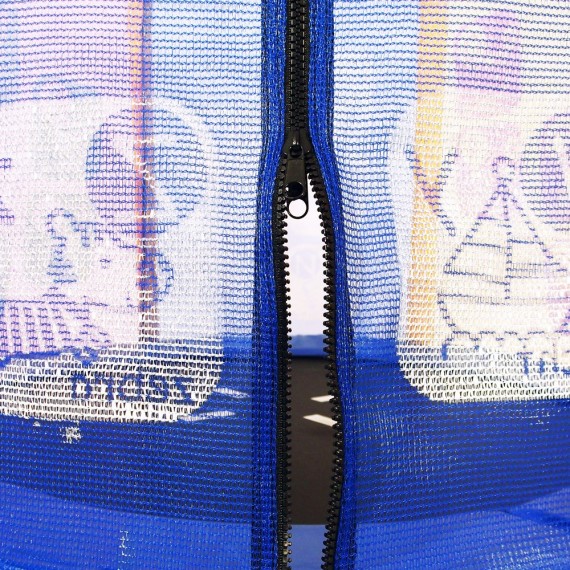 Baby Trampolin mit buntem Netz