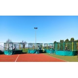 Trampolin Gallus – Grau/Schwarz