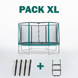 Ovalie 360 Trampolin - Pack XL