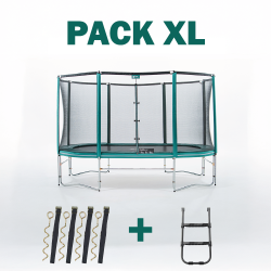 Ovalie 430 Trampolin - Pack XL