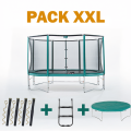 Ovalie 430 Trampolin - Pack XXL