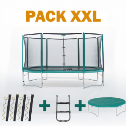 Ovalie 490 Trampolin - Pack XXL
