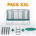 Ovalie 490 Trampolin - Pack XXL