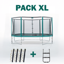 Ovalie 490 Trampolin - Pack XL