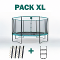 Octopulse 460 Trampolin - Pack XL - Grün