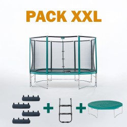 Ovalie 360 Trampolin - Pack XXL