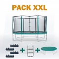 Ovalie 430 Trampolin - Pack XXL