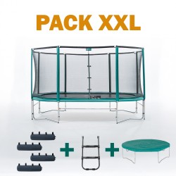 Ovalie 490 Trampolin - Pack XXL
