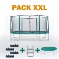 Ovalie 490 Trampolin - Pack XXL