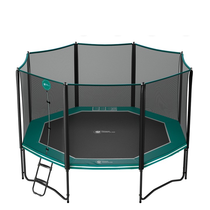 Octopulse 430 Trampolin - Pack XXL - Grün