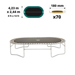 Sprungtuch für Ovalie 430