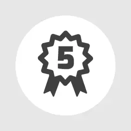 Bis zu 5 Jahren Garantie