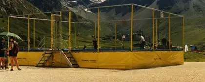 IMPULS Anlage - 6 rechteckige Trampoline