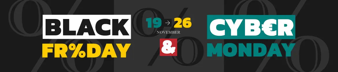 Black Friday + Cyber Monday 2018