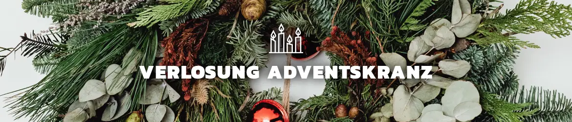 Verlosung Adventskranz!