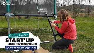 Trampolin Start'Up 360 von Trampolin Technik - Kunden Aufbauanleitung
