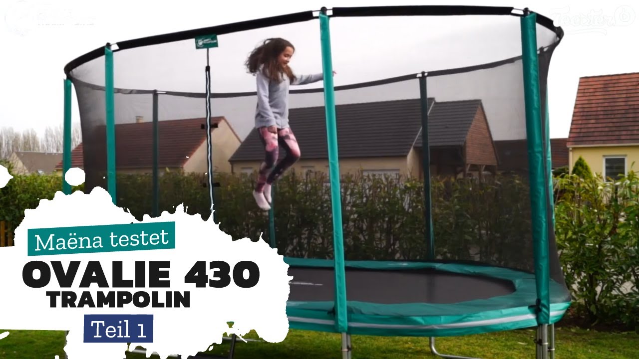 Trampolin Ovalie 430 von Trampolin Technik - Kunden Feedback & erste Eindrücke