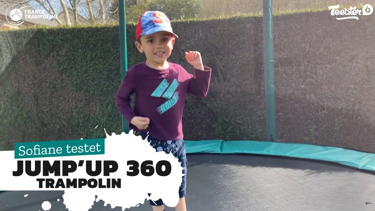 Trampolin Jump'Up 360 von Trampolin Technik - Kunden Produktpräsentation & Unboxing
