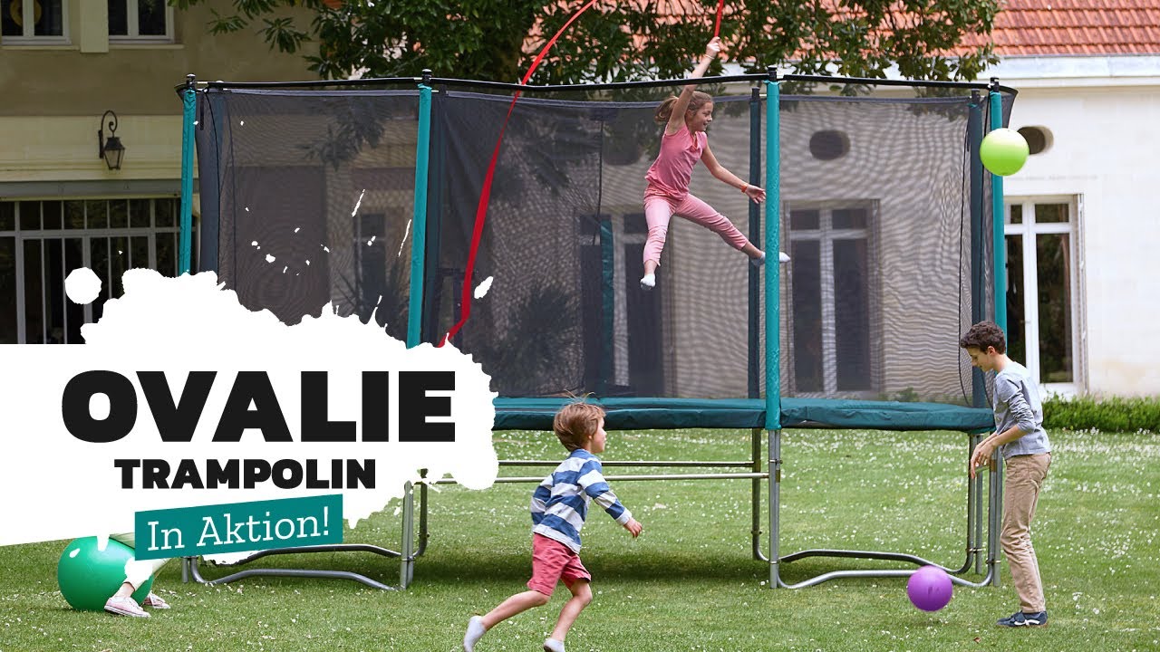 Trampolin Ovalie - Trampolin Technik