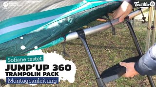 Trampolin Jump'Up 360 von Trampolin Technik - Kunden Montageanleitung