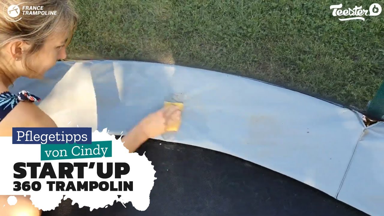 Trampolin Start'Up 360 von Trampolin Technik - Kunden Wartung & Erdankerset
