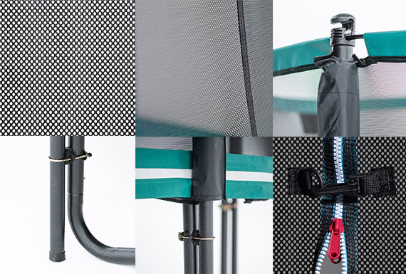 Apollo Square 300 Trampolin - Pack XL